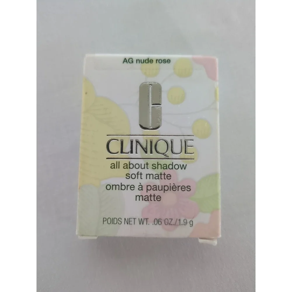 Clinique All About Shadow Soft Matte AG Nude Rose 0.07oz Full Size New Sealed